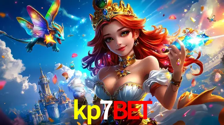 A princesa de um reino de fantasia mágico, com seu pequeno dragão, apresentando um mundo de prêmios encantados nos jogos de caça-níqueis do cassino kp7bet.