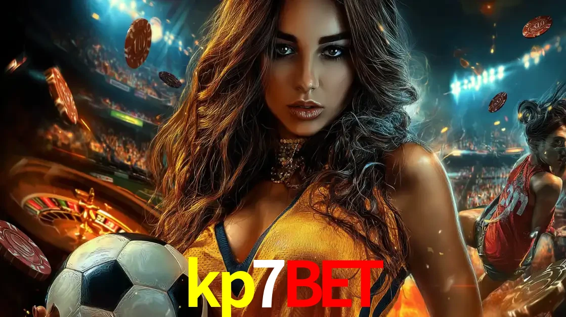 Mulher segurando uma bola de futebol em uma montagem que mistura a paixão esportiva com a emoção da roleta de cassino, tudo disponível na plataforma kp7bet.